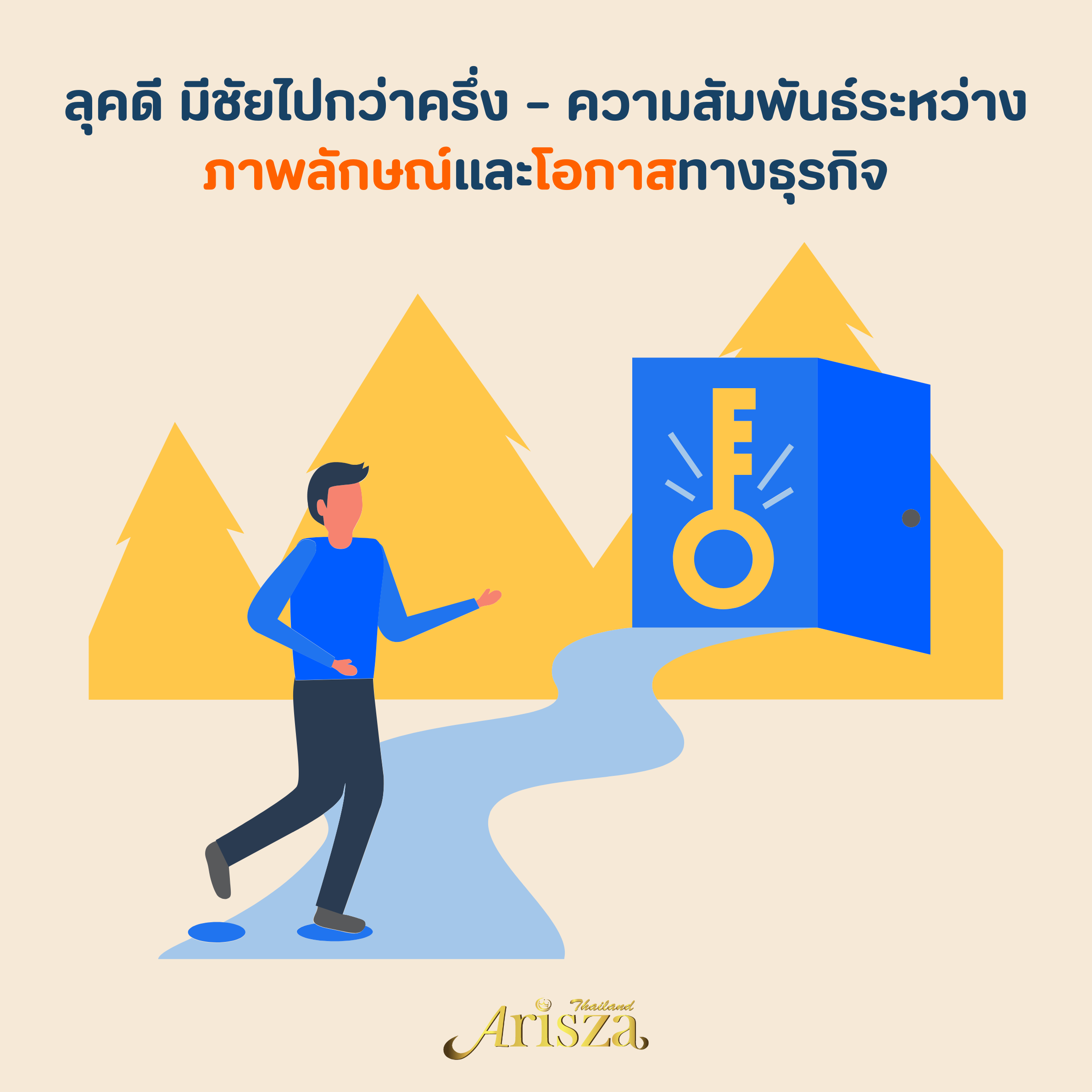ลุคดี มีชัยไปกว่าครึ่ง – ความสัมพันธ์ระหว่างภาพลักษณ์และโอกาสทางธุรกิจ